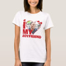 Search for i love my boyfriend womens tshirts Heart shaped photo