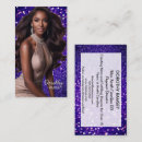 Search for pageant business cards Purple