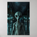 Search for unidentified posters Extraterrestrial