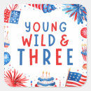 Search for red and white striped stickers For kids