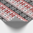 Search for fair isle wrapping paper Pattern