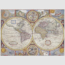 Search for vintage world map tissue paper Maps