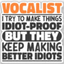 Search for vocalist stickers Singer