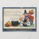 Search for poem halloween invitations Vintage