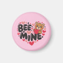 Search for bee mine magnets Heart