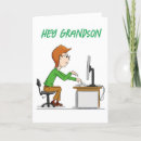 Search for office worker birthday cards Computer