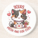 Search for calico cat coasters Kitten