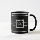 Search for black silver mugs Trendy