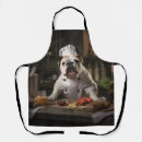Search for english bulldog aprons Chef