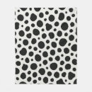 Search for black and white dog blankets Spots