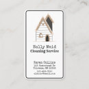 Search for home cleaning business cards Trendy