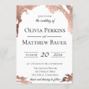 Search for metallic wedding invitations Chic