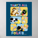 Search for looney tunes characters posters That's all folks