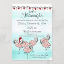 Search for tropical christmas invitations Flamingle