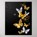 Search for butterfly posters Black