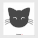 Search for kitten face stickers Cartoon