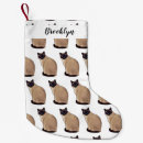Search for siamese cat christmas stockings Pet