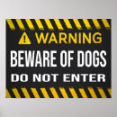 Search for beware posters Warning