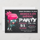 Search for zombie girl invitations Party