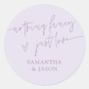 Search for lilac wedding stickers Simple
