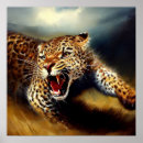 Search for leopard portrait posters Cat
