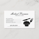 Search for recipe business cards Catering