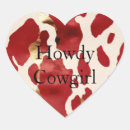 Search for cowhide stickers Cowgirl