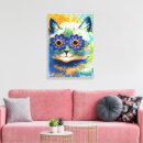 Search for eye canvas prints Cat