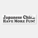 Search for japanese bumper stickers Chin