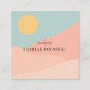 Search for desert business cards Boho