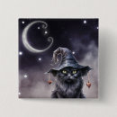 Search for black witch square badges Spooky