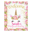 Search for unicorn welcome signs Flowers