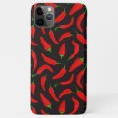Search for red peppers iphone cases Black