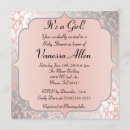 Search for metallic baby shower invitations Formal