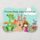 Search for princess dragon invitations Knight