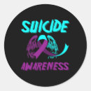 Search for support as awareness stickers Psychology