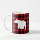 Search for red bear mugs Red and black