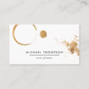 Search for stained business cards Designer