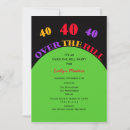 Search for over the hill 40th birthday invitations Milestone