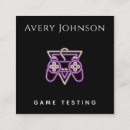 Search for video game business cards Information technology