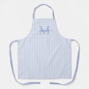 Search for striped aprons Monogrammed