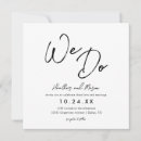 Search for backyard square invitations Black and white
