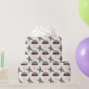 Search for christmas food wrapping paper Red