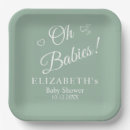 Search for oh baby plates Minimalist baby shower
