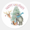 Search for reindeer envelope seals Christmas tree