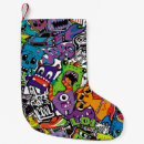 Search for alien christmas stockings Illustration
