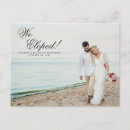 Search for beach wedding announcement cards Tropical
