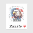 Search for vintage eagle stickers Flag