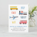 Search for airplane birthday invitations Transportation
