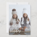 Search for wonders of his love christmas cards Typography